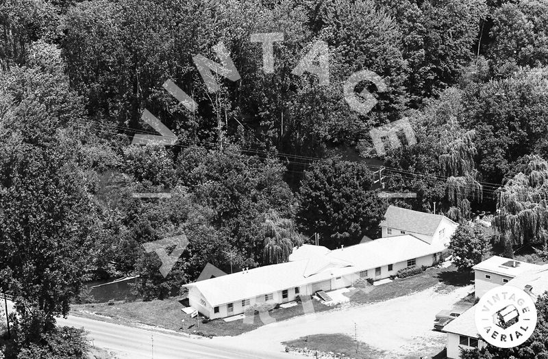 The Franks Motel - 1969 Aerial